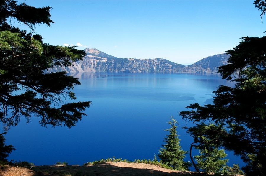 Озеро Крейтер в Орегоне